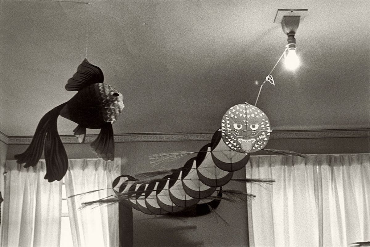 Ming Smith, Kites Inside (Columbus, Ohio) (1972) Nicola Vassell Gallery