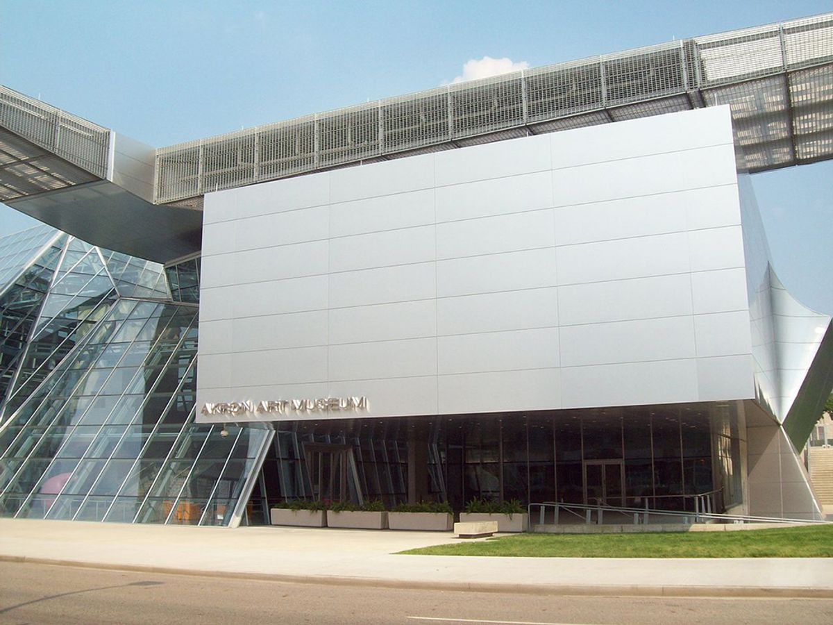 The Akron Art Museum in Ohio 