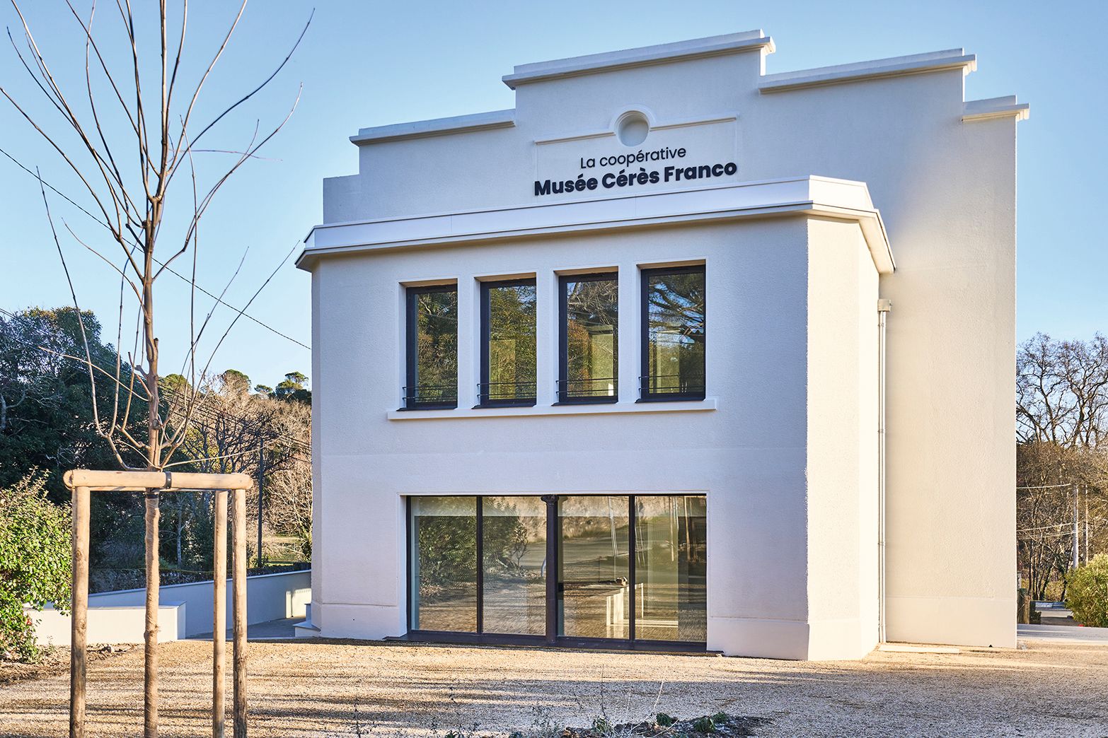 The Cérès museum is housed in an Art Deco building that had been a winery, near the city of Carcassonne Photo: © Alain Machélidon