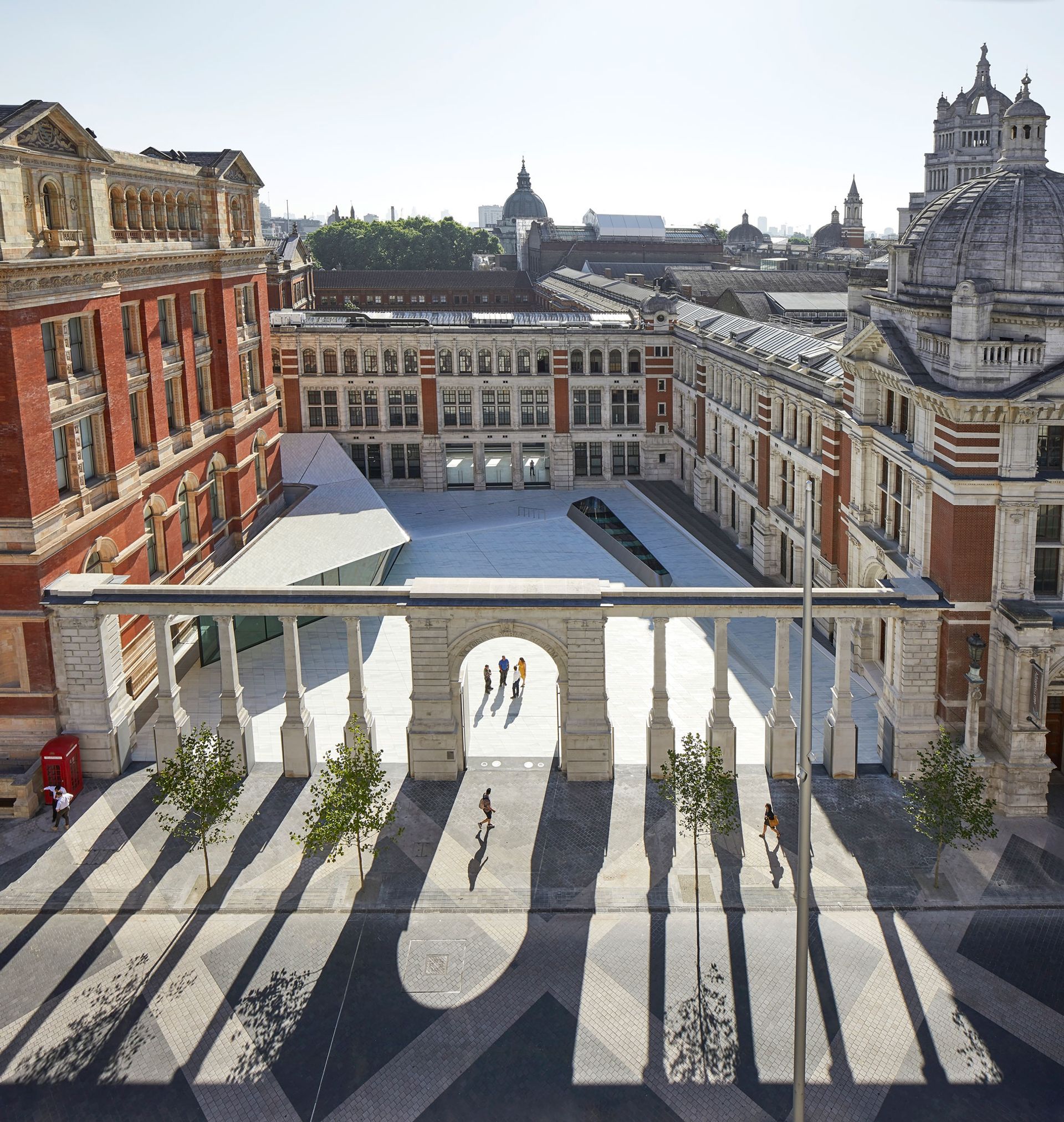 The Victoria & Albert Museum in London is forecasting an 85% drop in visitors as a worst-case scenario after reopening © Hufton+Crow