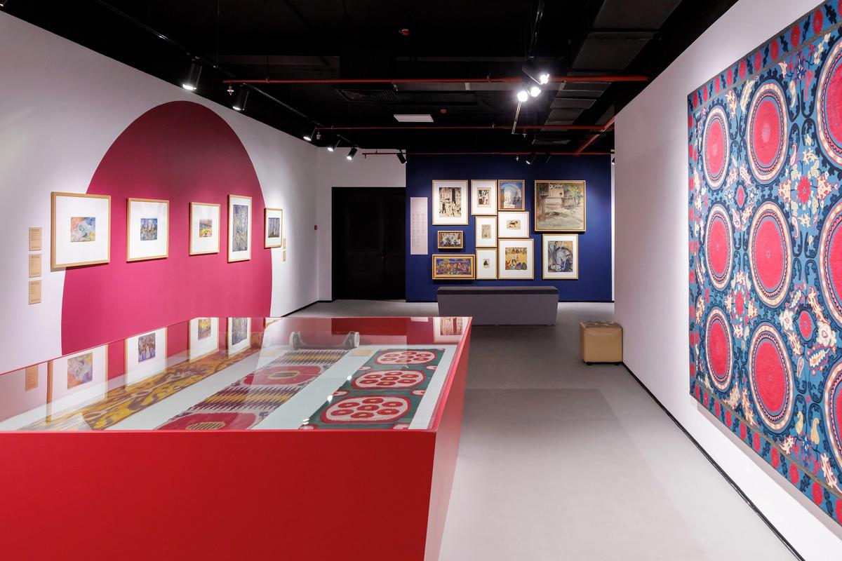 Nukus Museum’s collection includes works of Uzbek decorative art as well as huge Russian avant-garde holdings © Iwan Baan