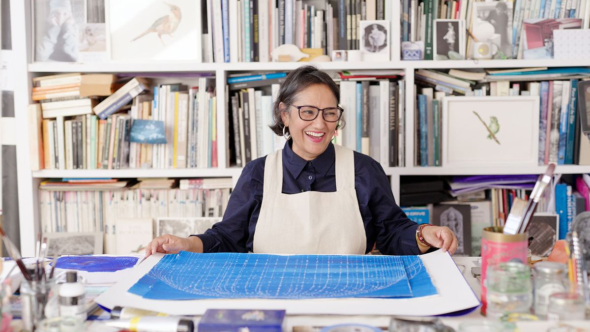 Sutapa Biswas is one of the artists supporting Hospital Rooms’ Digital Art School Courtesy of Hospital Rooms