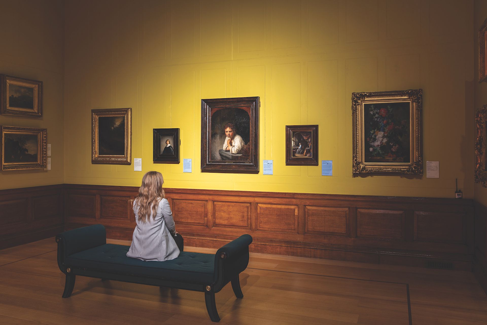 London’s Dulwich Picture Gallery used new bluetooth LED lighting for its Rembrandt’s Light exhibition © Gavriil Papadiotis