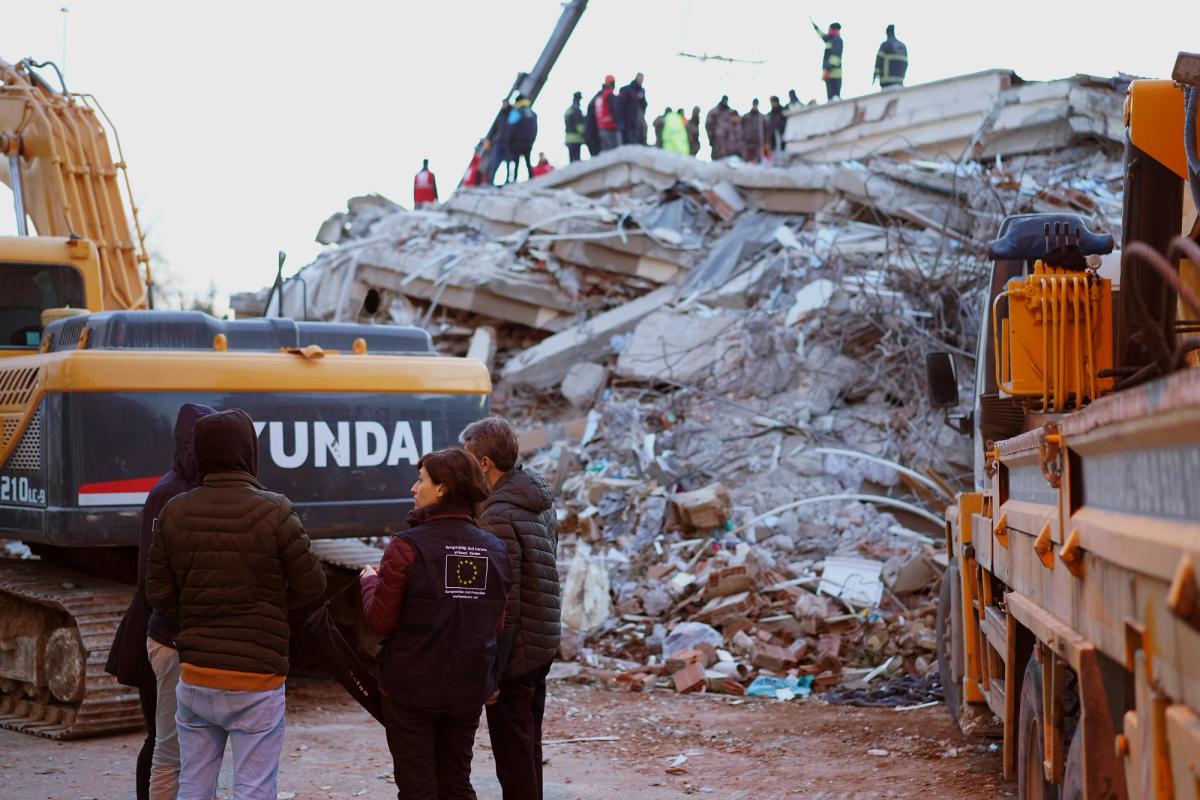 The EU response to the earthquake in Turkey and Syria

© European Union, 2023; Photo: Lisa Hastert