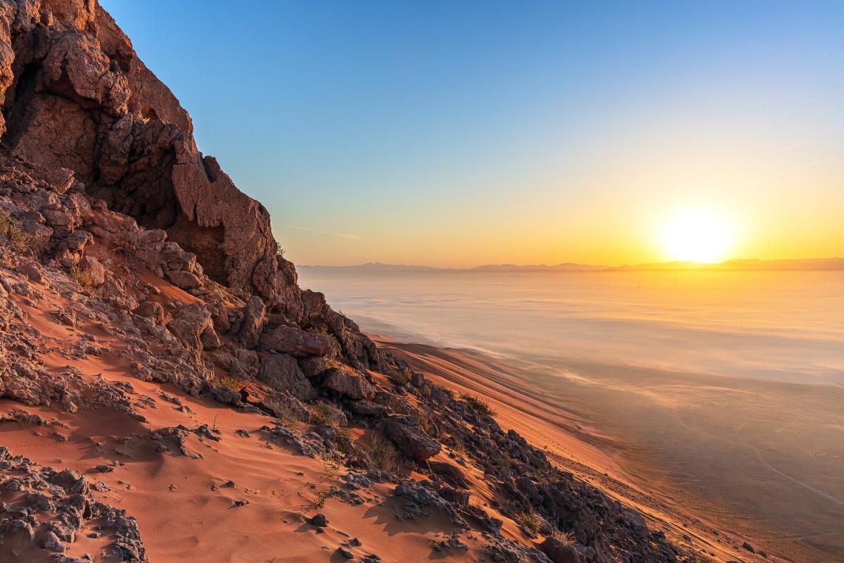 The Faya Palaeolandscape is located about 30 miles south-east of the city of Sharjah Photo: Courtesy SAA