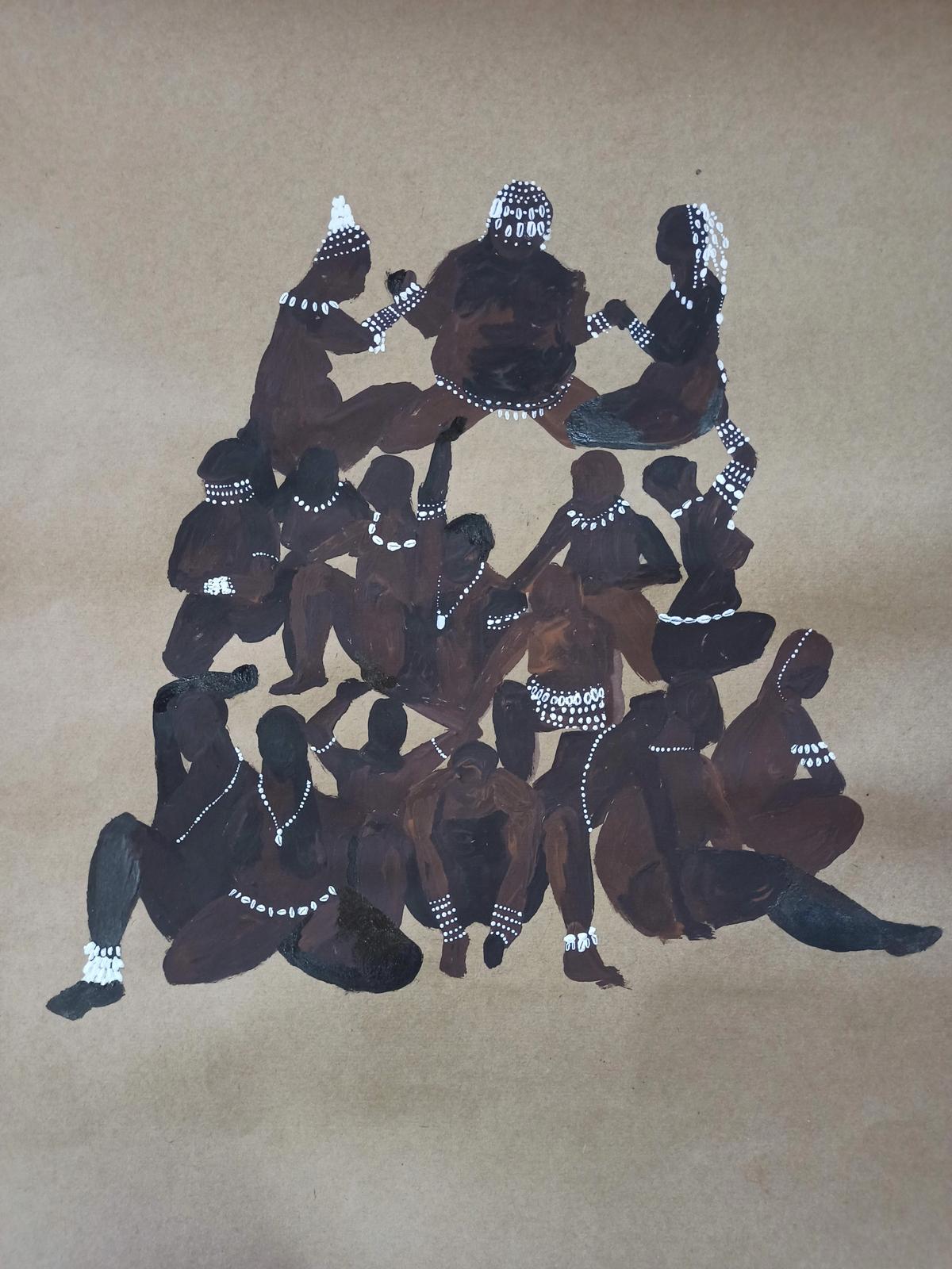 Work by Hariel Revignet from Levante Nacional Trovoa. Courtesy of SP-Arte