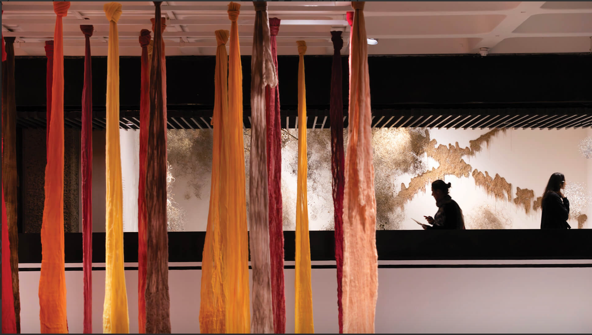Installation view of Unravel: the Power and Politics of Textiles in Art at the Barbican Art Gallery, London

Courtesy of the Barbican