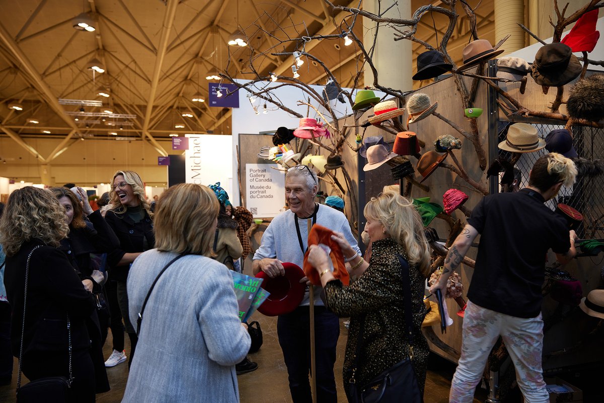 The Portrait Gallery of Canada booth at the Art Toronto fair in October. The gallery, which is primarily an online entity currently, is aiming to create a collection of historical and contemporary Canadian portraits Photo: House of Common Studio/Rémi Thériault