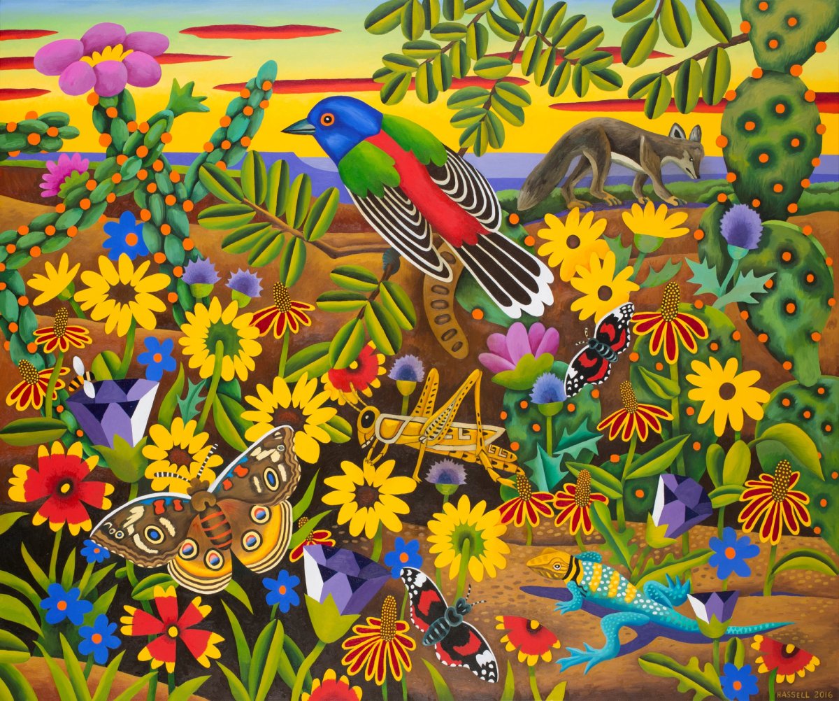 Billy Hassell's "In the Caprock Country" (2016) will be presented by Conduit Gallery on Culture Place, Inc. Courtesy of the gallery and Culture Place, Inc.