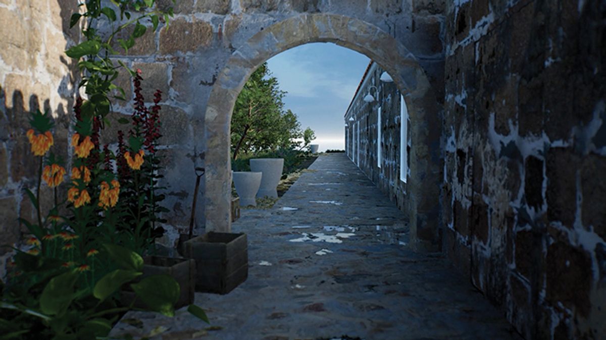 Silicon trip: VR representations of Hauser & Wirth’s Menorcan outpost, which is due to open in 2021 Courtesy of Hauser & Wirth
