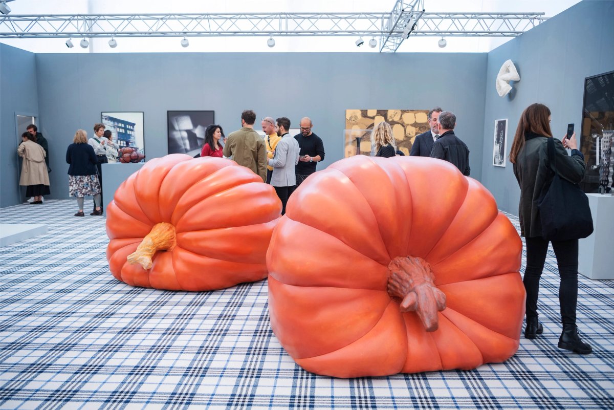 The Thomas Dane gallery booth at Frieze London Photo: Linda Nylind' Courtesy of Frieze and Linda Nylind