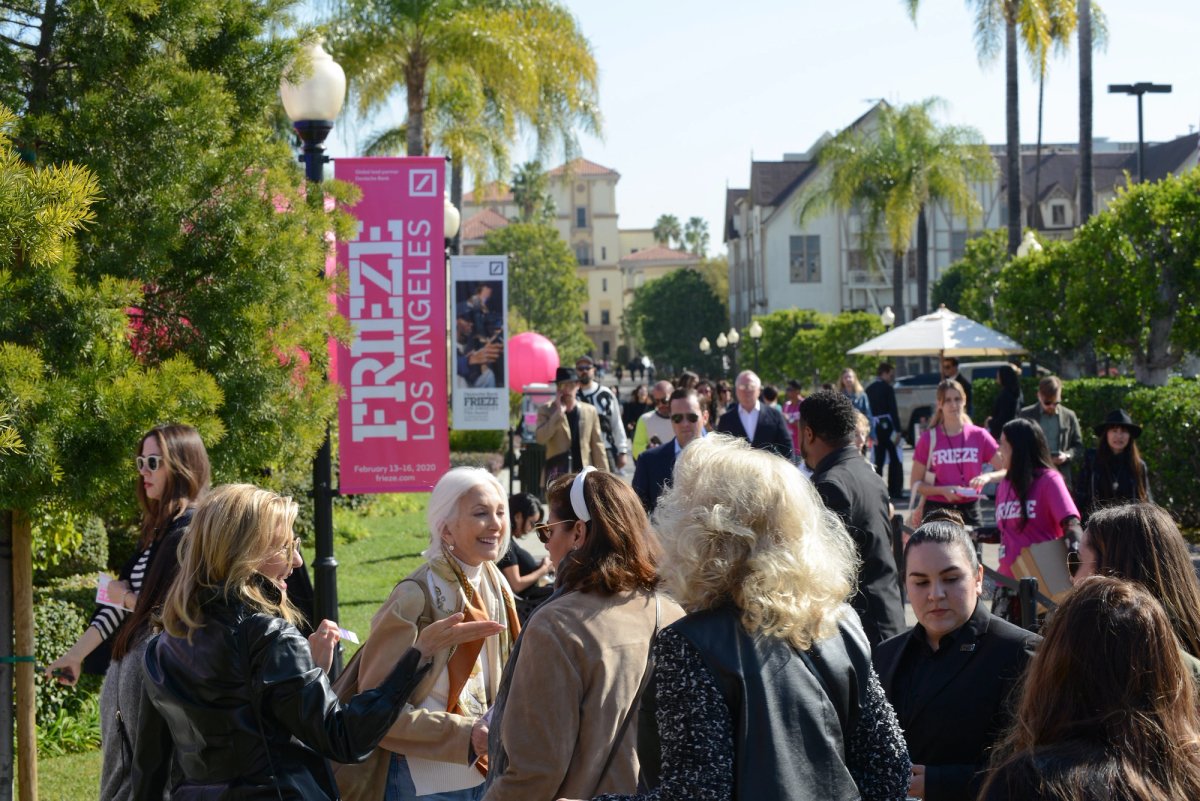 Frieze Los Angeles 2020 Photo: Casey Kelbaugh. Courtesy of Casey Kelbaugh/Frieze.