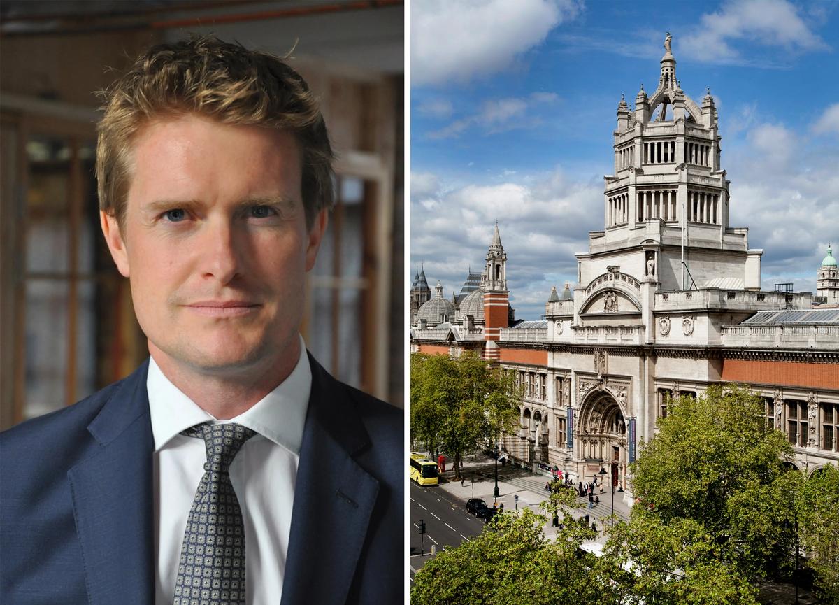 Tristram Hunt (left), the director of London's Victoria and Albert Museum (right), asks: "40 years on does this piece of legislation really still hold water?" Photo: ©Victoria and Albert Museum, London