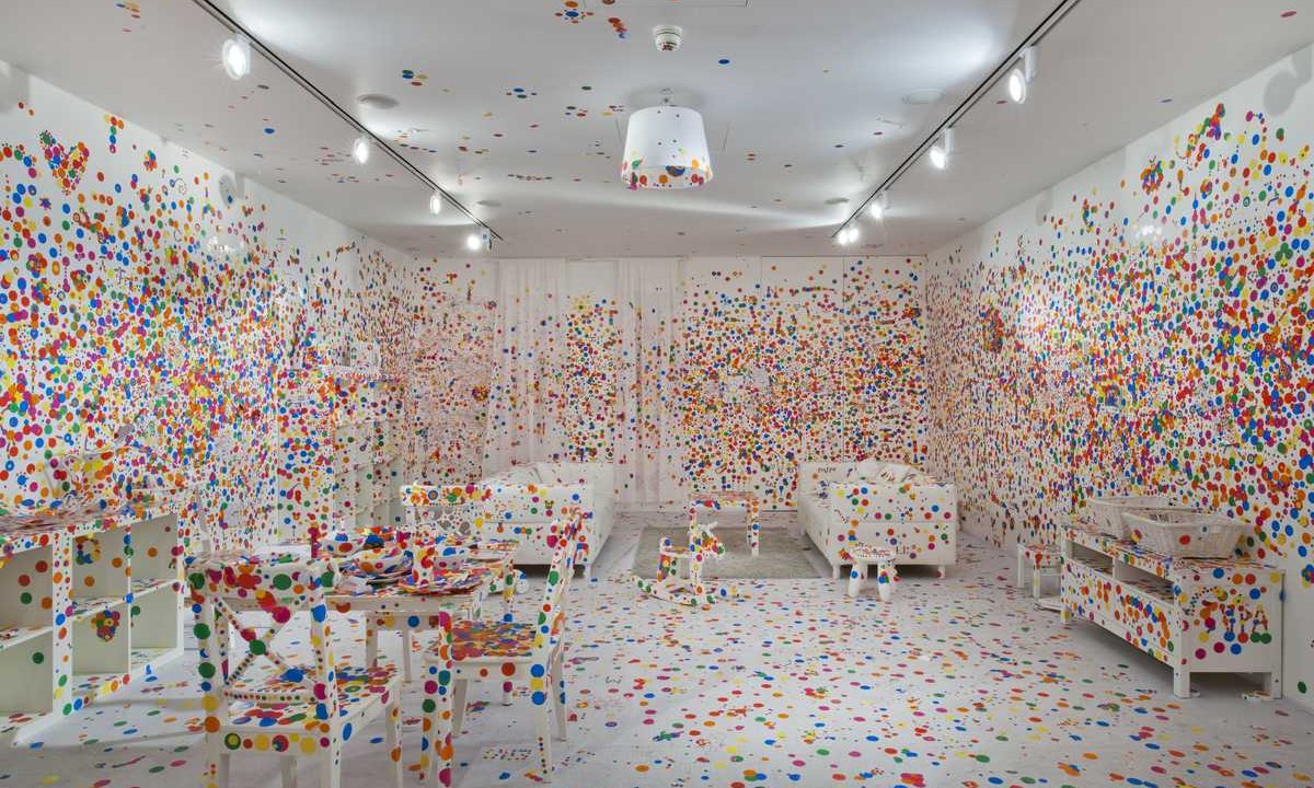 London visitors invited to go dotty with Yayoi Kusama in her Obliteration Room this summer at Tate London visitors invited to go dotty with Yayoi Kusama in her Obliteration Room this summer at Tate