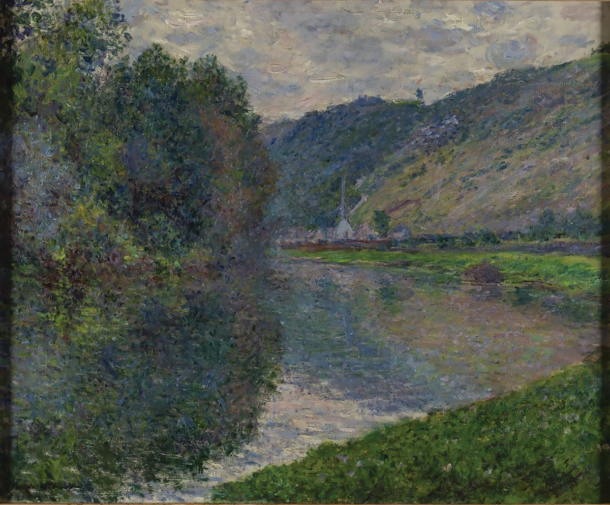 Claude Monet’s Autumn at Jeufosse (1884, 60cm x 74cm), was acquired by Simon Marks in 1937. It is on show at the University of Leeds, where the Marks and Spencer company archive is also located Lent by Marks and Spencer Group plc for the benefit of the City of Leeds