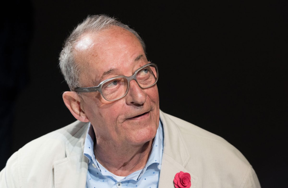 A one-man curator school: Kasper König at the opening of the 2017 Münster Sculpture Project in Münster, northwest Germany Photo: Bernd Thissen/dpa/Alamy Live News