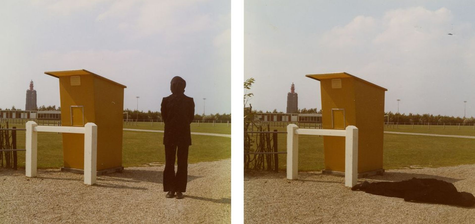 Bas Jan Ader, Studies for Westkapelle, Holland (1971) © The Estate of Bas Jan Ader / Mary Sue Ader Andersen, 2016 / The Artist Rights Society (ARS), New York. Courtesy of Metro Pictures, New York and Meliksetian | Briggs, Los Angeles