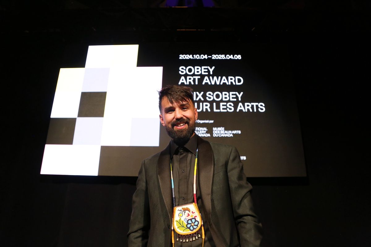 Nico Williams, winner of the 2024 Sobey Art Award Photo: National Gallery of Canada, Ottawa