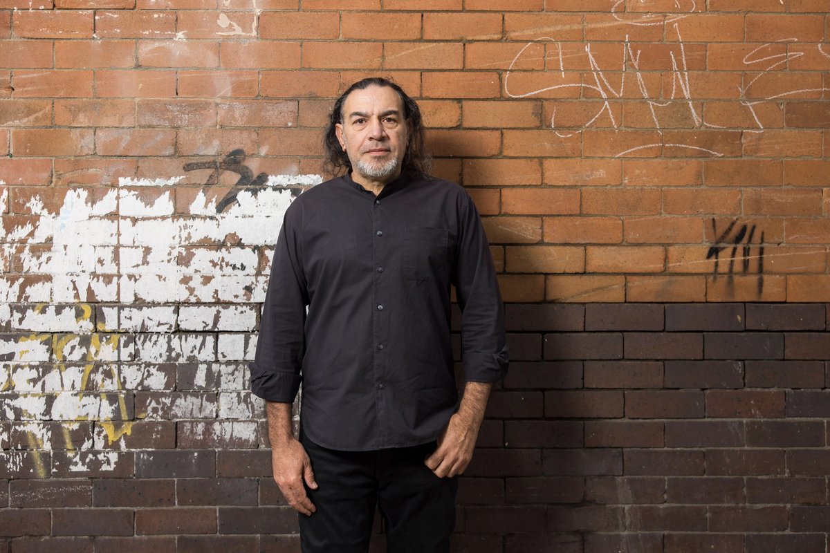 Khaled Sabsabi says he feels the Australian arts sector is in ‘crisis’
Photo: Anna Kucera
