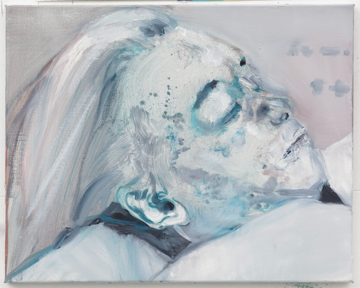 Marlene Dumas, Dead Marilyn (2008) Photo: Peter Cox, Eindhoven © Marlene Dumas