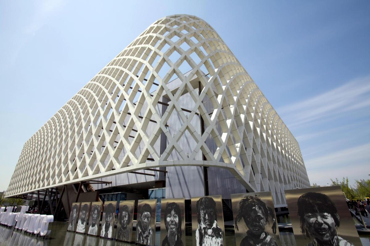 The Centre d’Art Rodin will be based in the French pavilion built for Expo 2010 in the Pudong New Area © Imaginechina Limited / Alamy Stock Photo