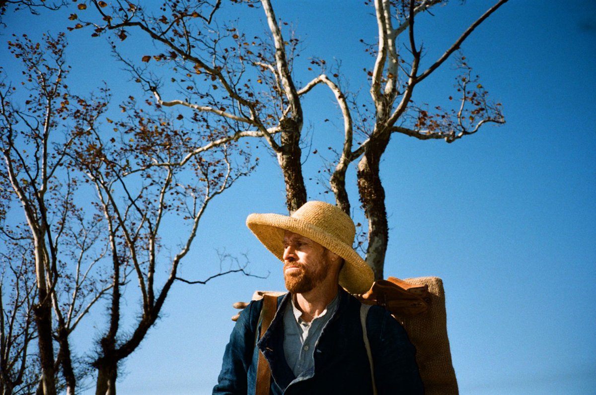 Willem Dafoe plays Vincent van Gogh in Julian Schnabel’s new film, At Eternity's Gate Courtesy of Curzon