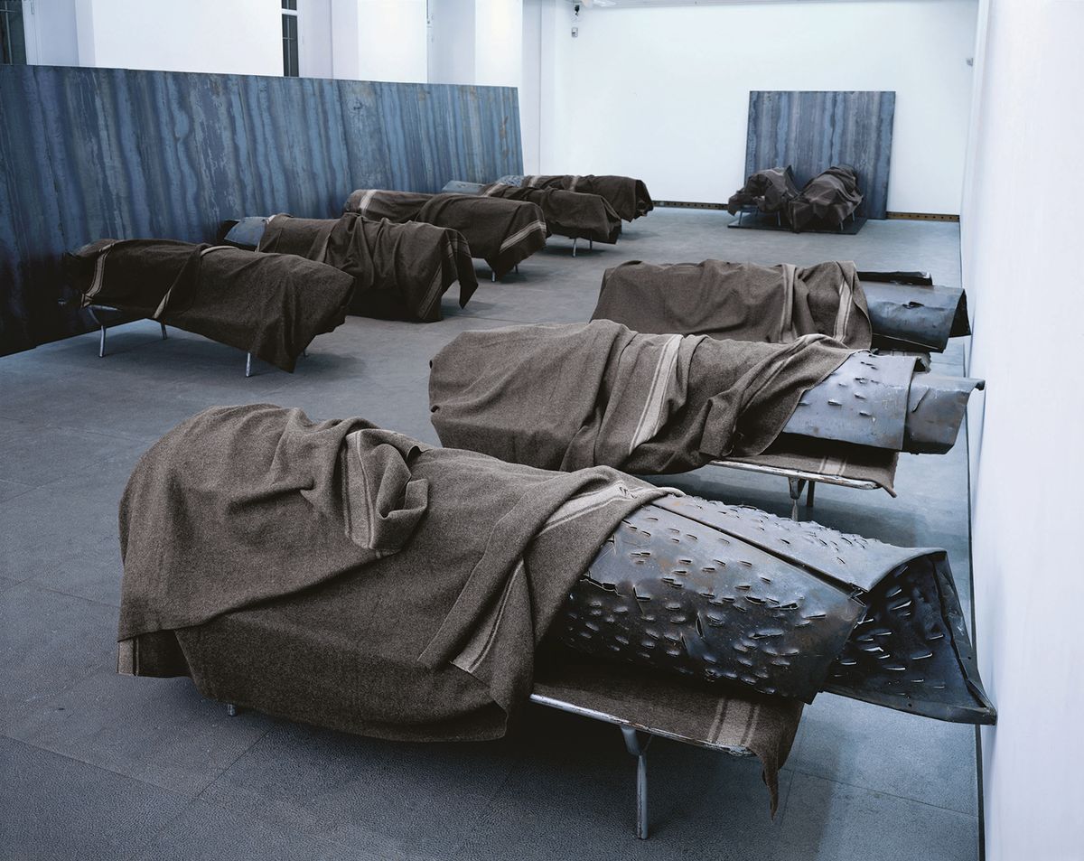 Double entry: Jannis Kounellis has Untitled at Art Basel, and a Venice retrospective Courtesy Galerie Karsten Greve