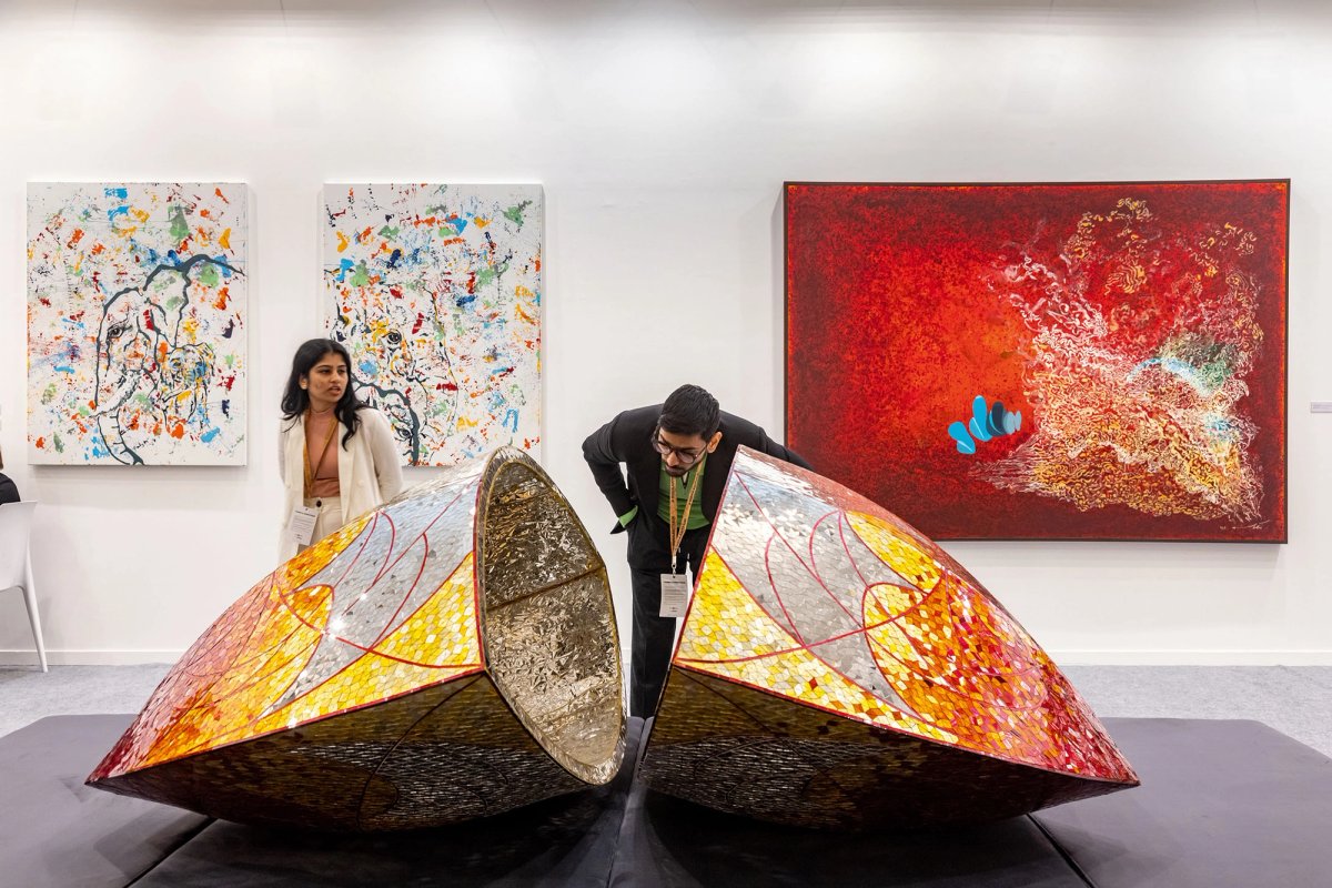 On the up: this year’s edition of IAF has been bolstered by a commitment to India’s domestic market Courtesy India Art Fair