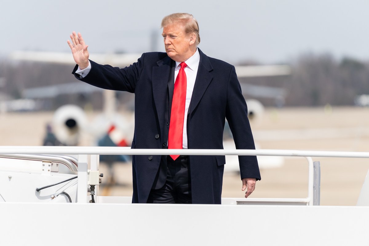 US President Donald Trump in 2019 Official White House Photo by Shealah Craighead, via Flickr