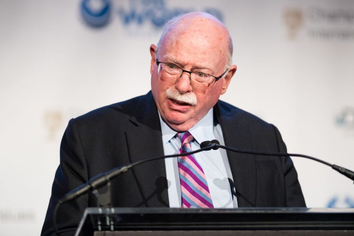 Collector Michael Steinhardt in 2017 Photo by Michael Brochstein/ZUMA Wire/Alamy Live News