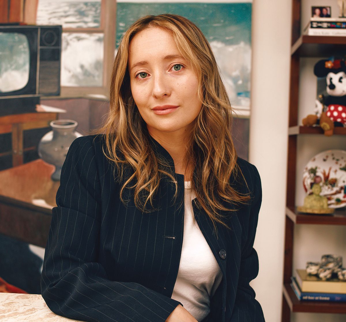 Aged 13, Sophia Cohen bought a Roy Lichtenstein-inspired work: "My siblings made fun of me for spending all my allowance" Photo: Molly Matalon