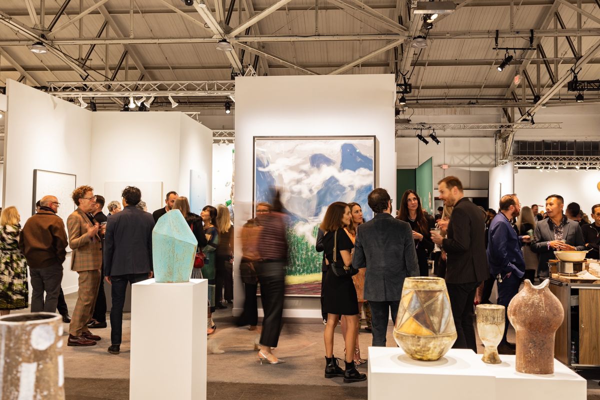 Visitors to the 2024 edition of the Fog Design+Art fair Photo: Nikki Richter