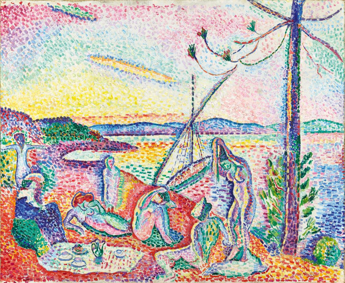 Henri Matisse, Luxe, calme et volupté, 1904
© Succession H. Matisse / 2024, ProLitteris, Zurich. Photo: © RMN-Gra