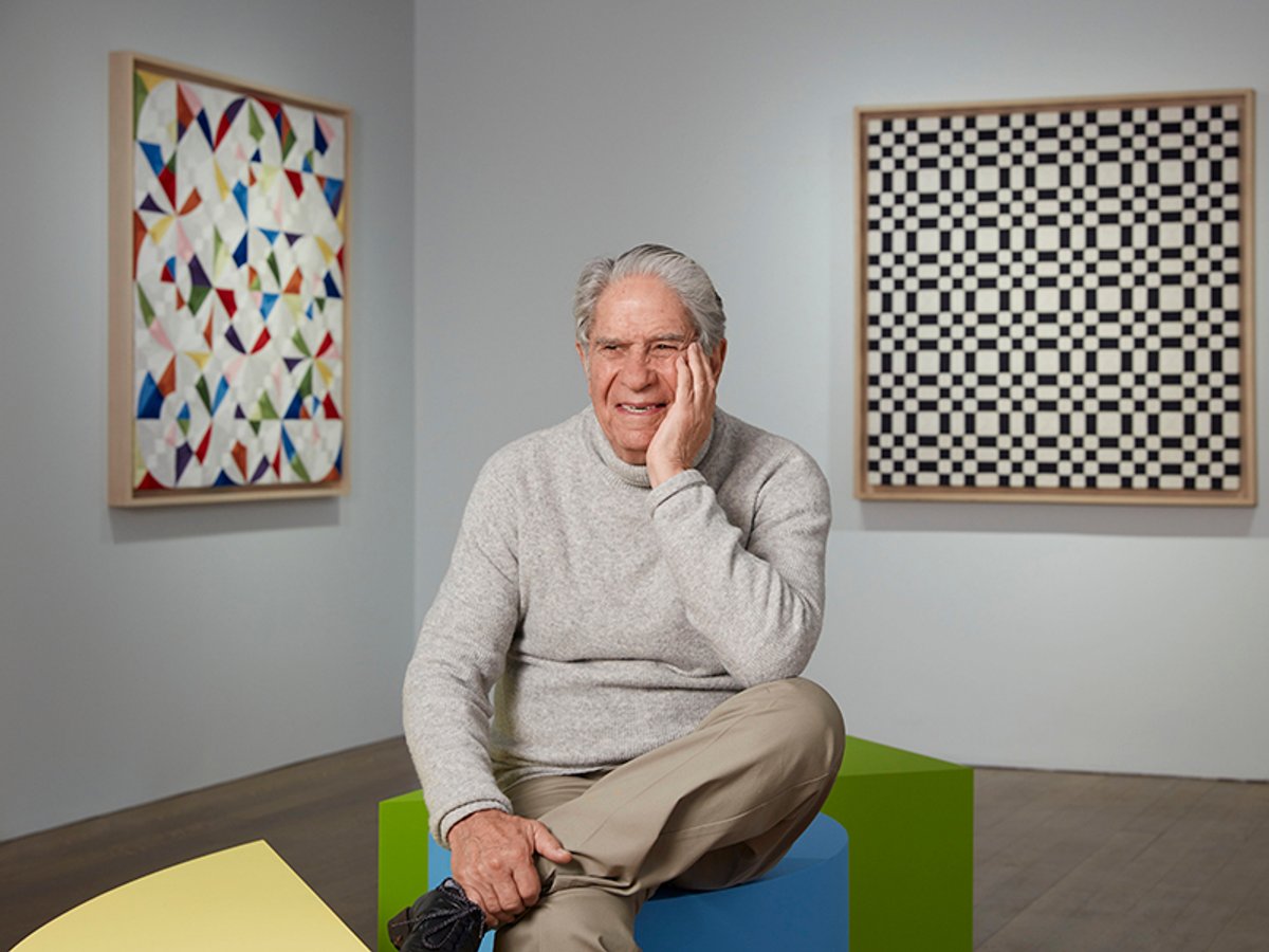 Eduardo Terrazas also designed his latest exhibition, Cosmos within a cosmos, at Timothy Taylor, New York Eduardo Terrazas. Courtesy Timothy Taylor, London/New York. Photo: Matthew Kroening