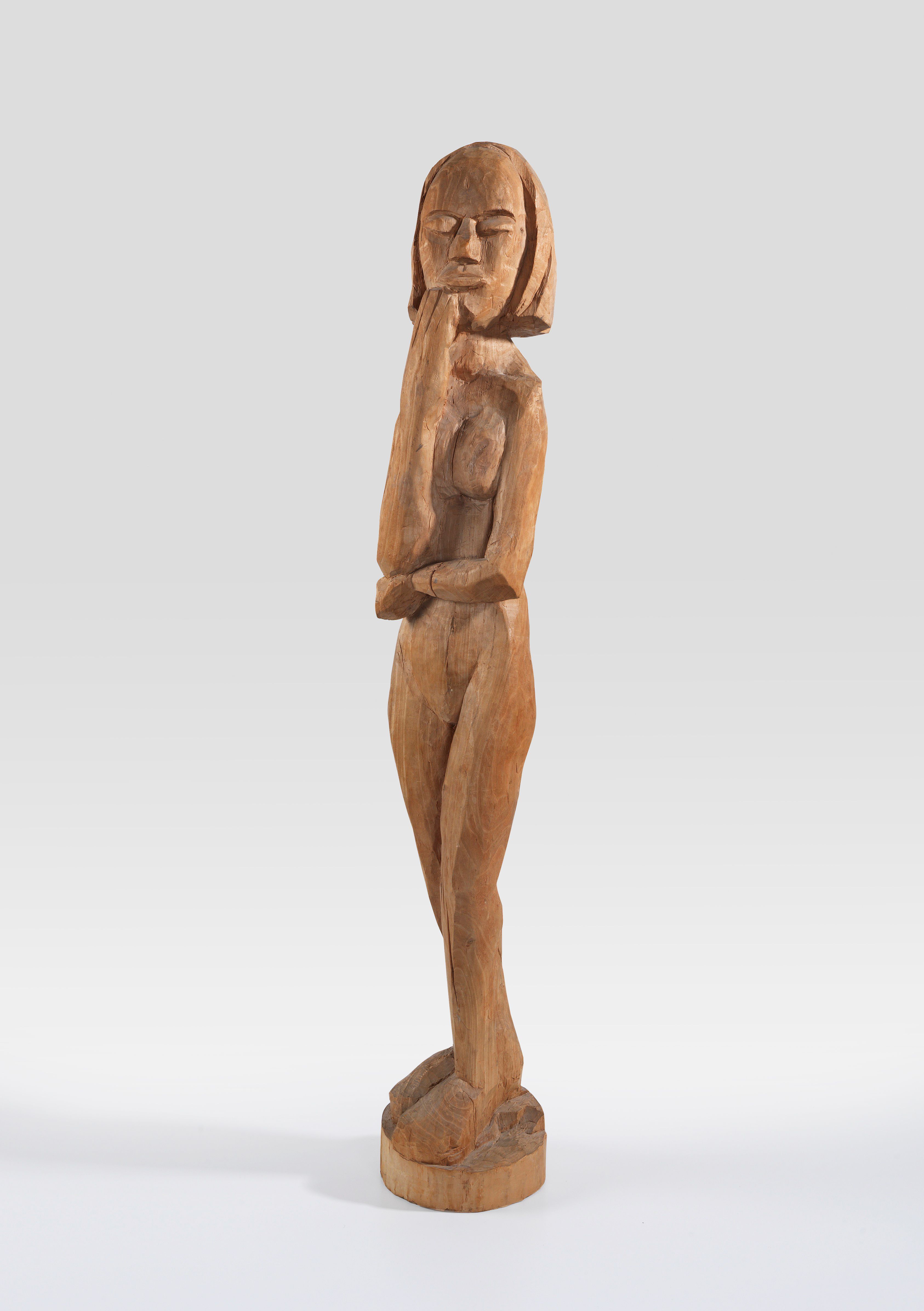 First wood sculpture by Die Brücke founder Erich Heckel ever provided at public sale goes on sale in Munich for €600,000
