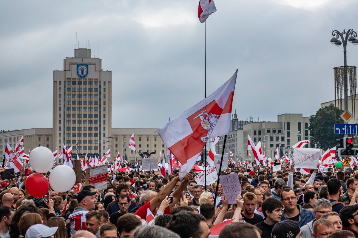 Protest broke out in August last year following accusations of rigged presidential elections