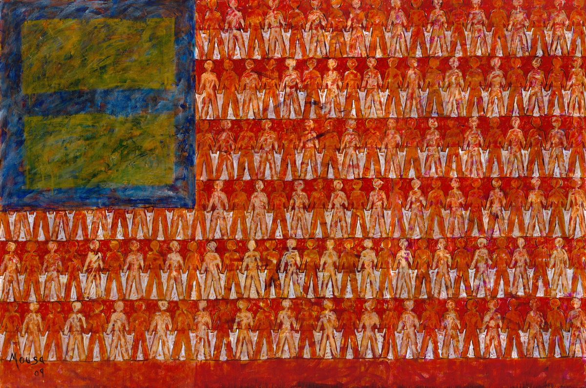 Nabil Mousa's American Landscape #1 (2009) the artist