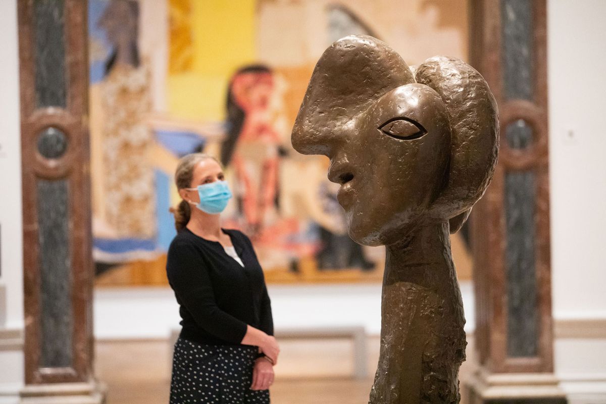The Picasso and Paper exhibition has reopened at the Royal Academy of Arts © David Parry/Royal Academy of Arts