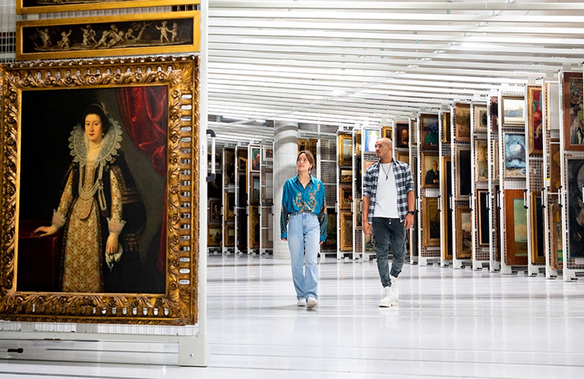 Art in the Boijmans Van Beuningen Depot Photo: © Iris van den Broek