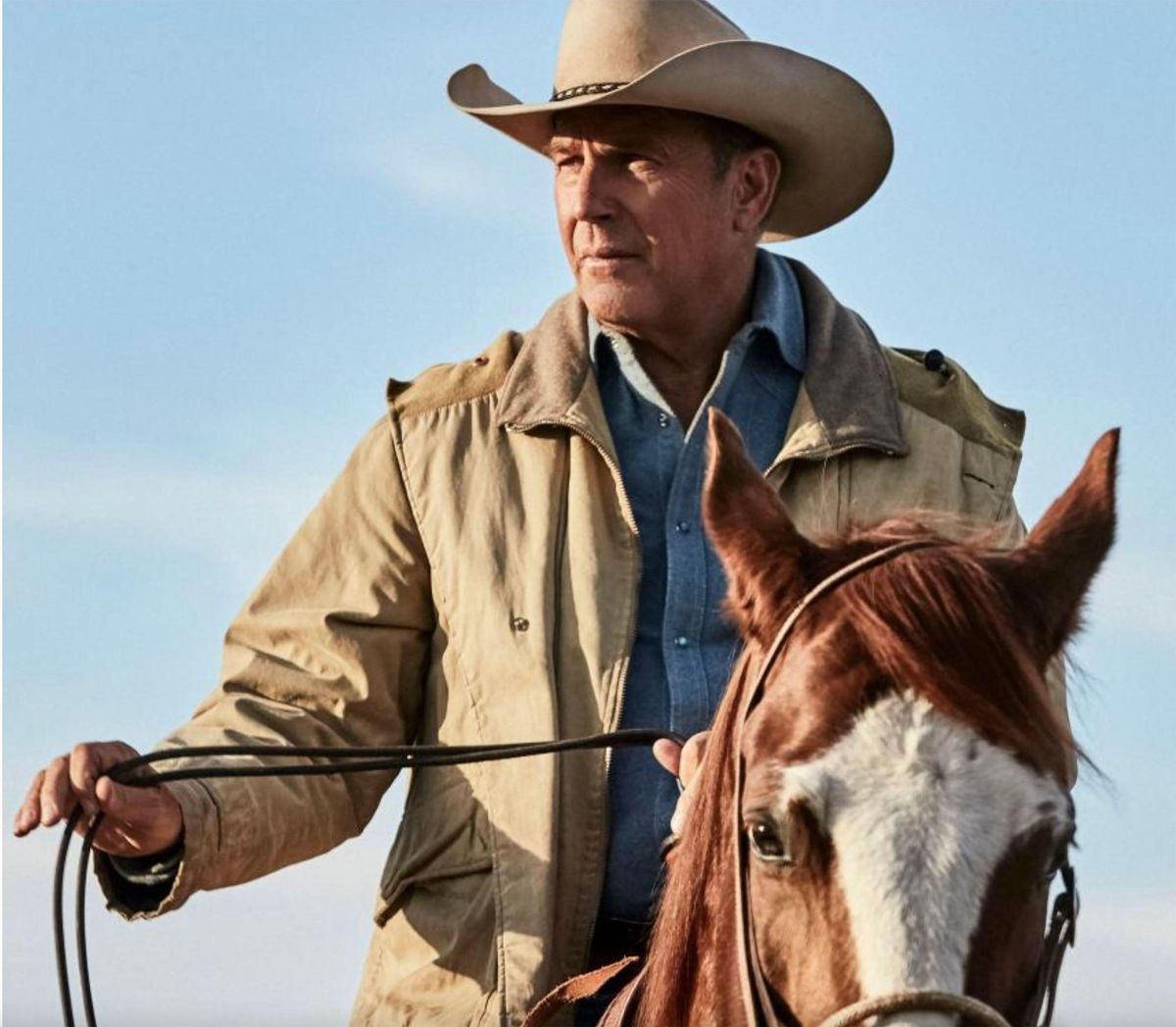 Kevin Costner in the Paramount series Yellowstone Pictorial Press Ltd / Alamy Stock Photo