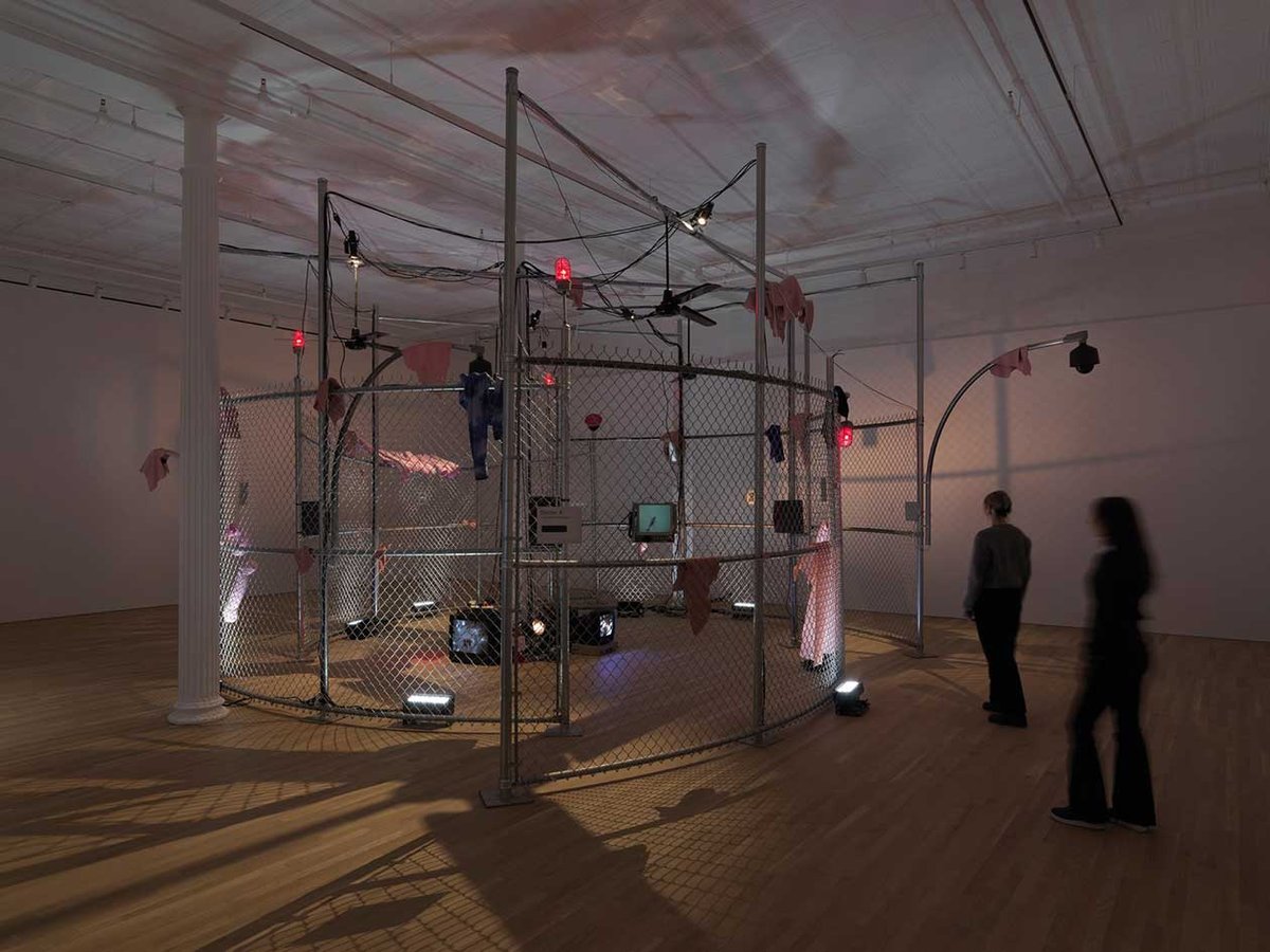 Scher has restaged Security By Julia XLV, created after the 2001 World Trade Center attacks
Courtesy Ortuzar Projects