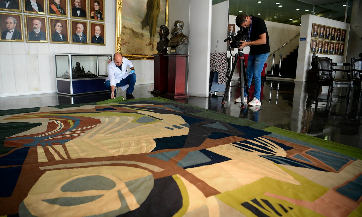 Art damaged during Brazil’s 2023 insurrection almost fully restored