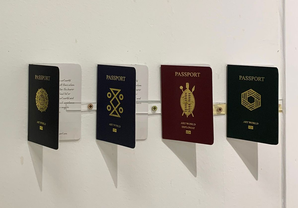 artHARARE had sold around 20 of the passports by Thursday afternoon Courtesy artHARARE