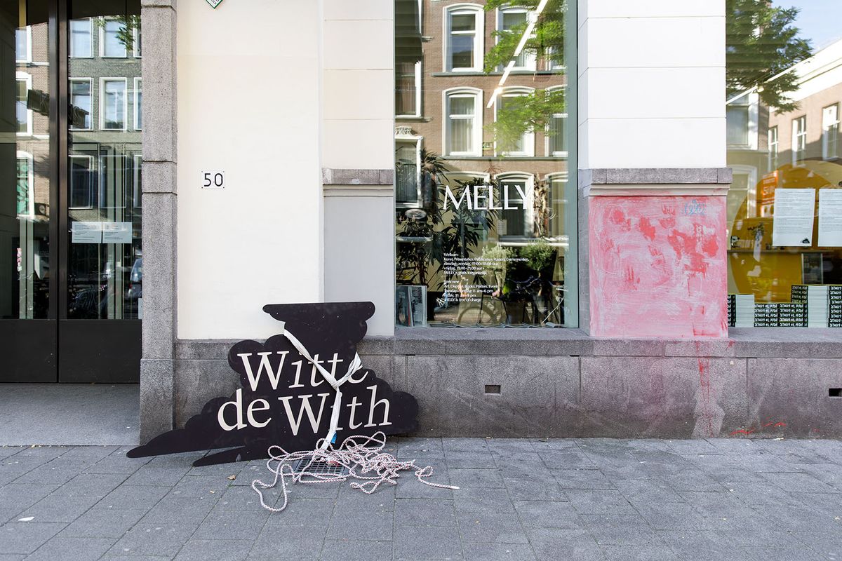 The former Witte de With Center for Contemporary Art in Rotterdam dropped its name from its façade, letterheads and digital channels in June 2020 Photo: Aad Hoogendoorn