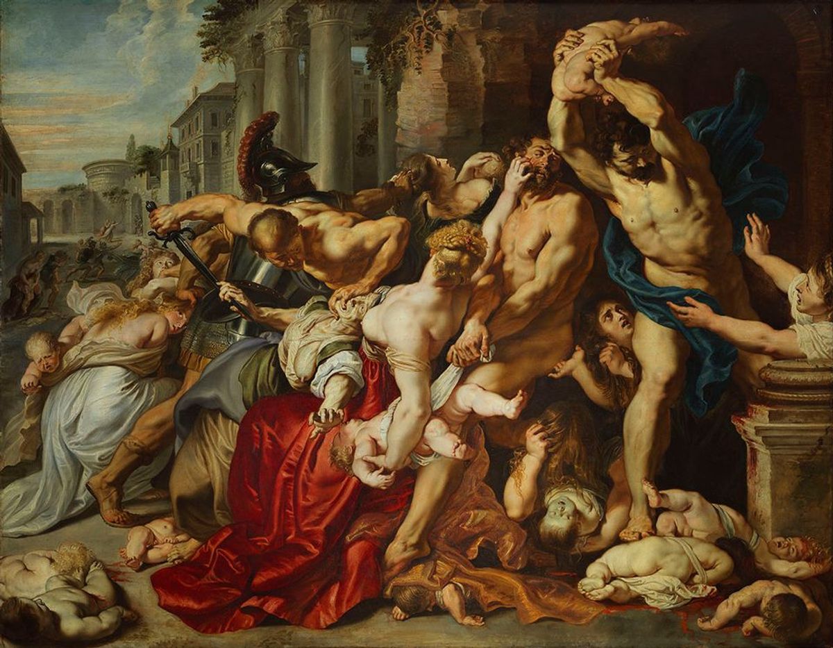 Peter Paul Rubesn, Massacre of the Innocents (around 1610), collection of the Art Gallery of Ontario Photo: Courtesy of the Fine Arts Museums of San Francisco