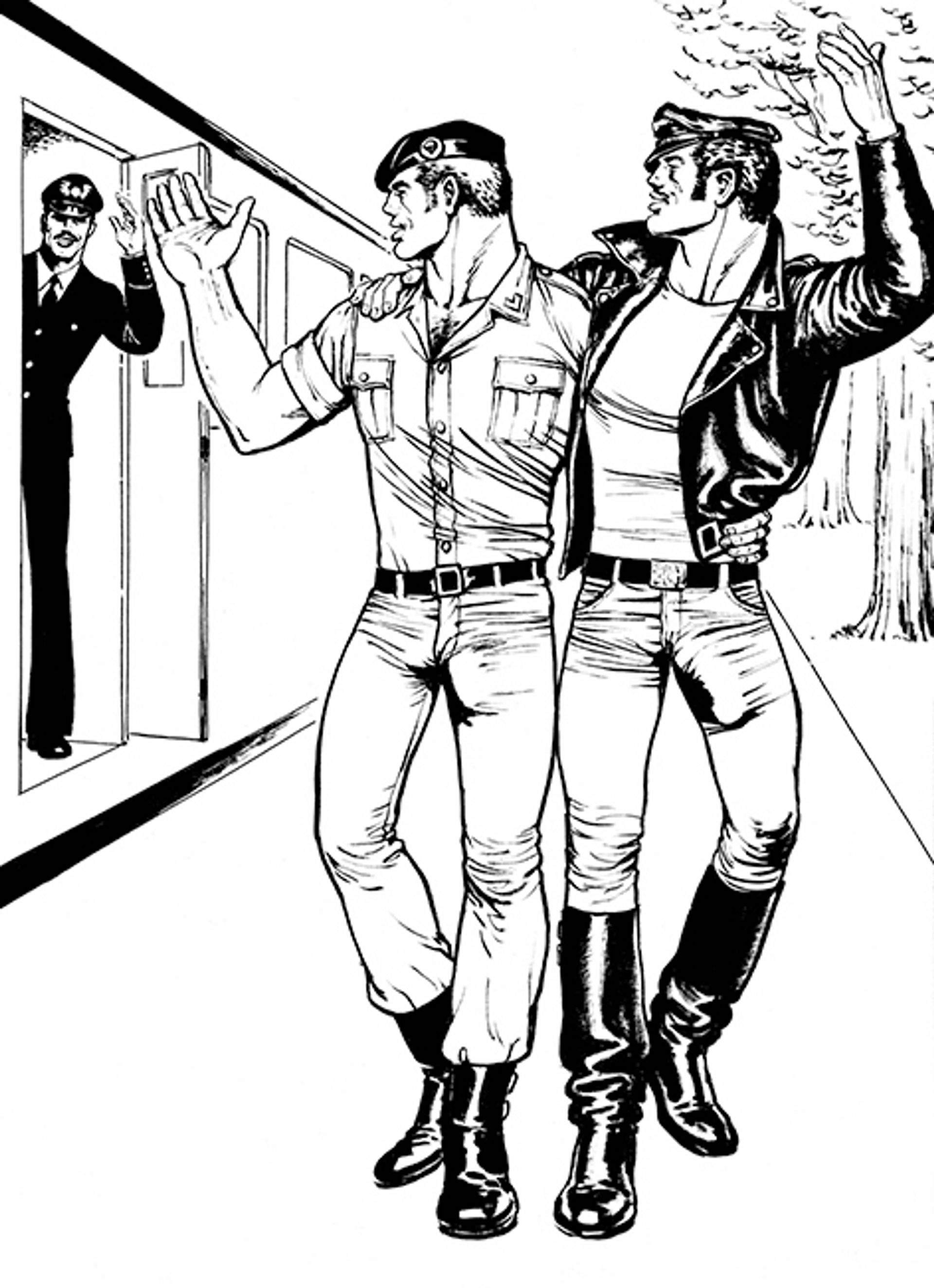 Queer icon Tom of Finland's homoerotic drawings come to London