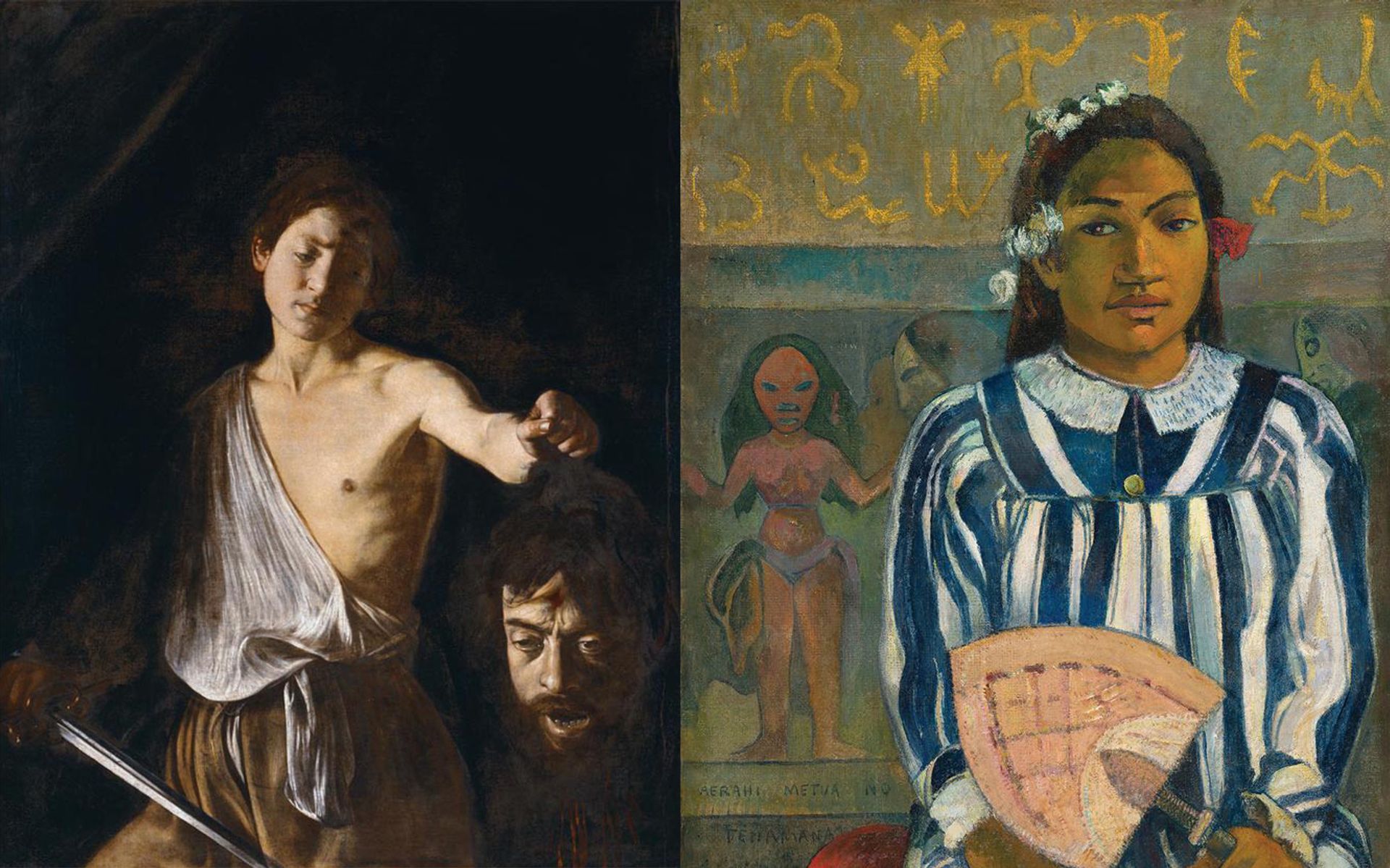 不道德的艺术家？Caravaggio，谋杀了一个男人，和高努恩，他在大溪地与未成年女孩有关系
