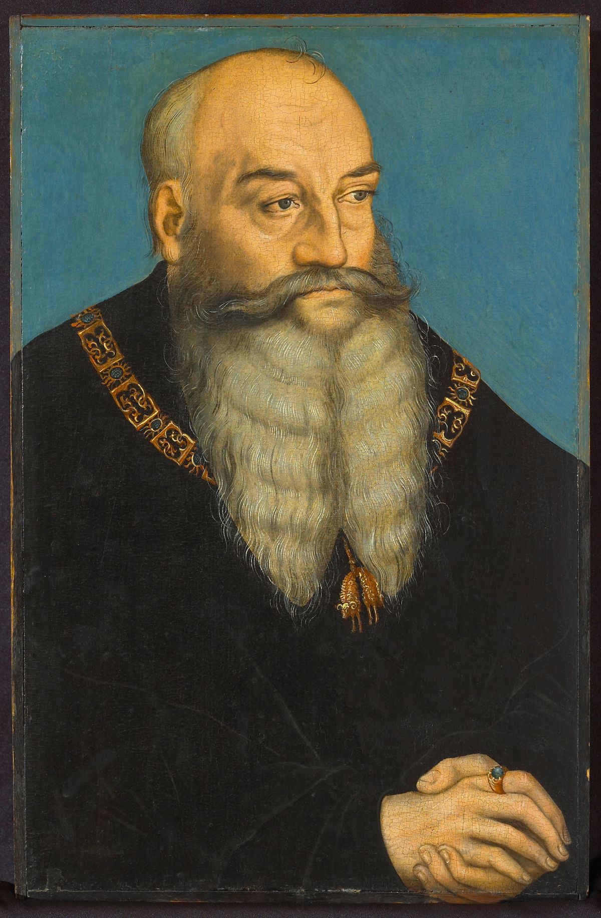 Lucas Cranach the Elder and workshop, Portrait of George the Bearded, Duke of Saxony, around 1534 Allentown Art Museum