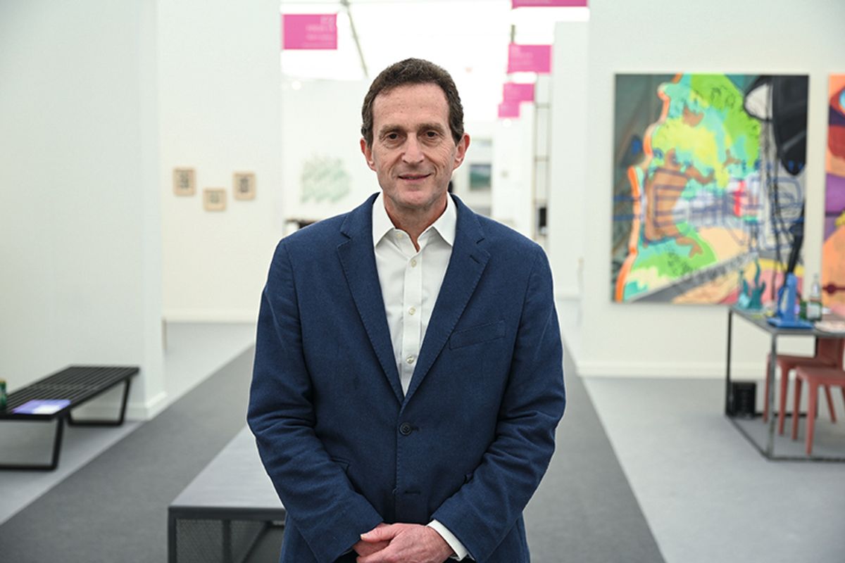 Simon Fox says “we don’t compare ourselves” to rival Art Basel
Photo: Casey Kelbaugh