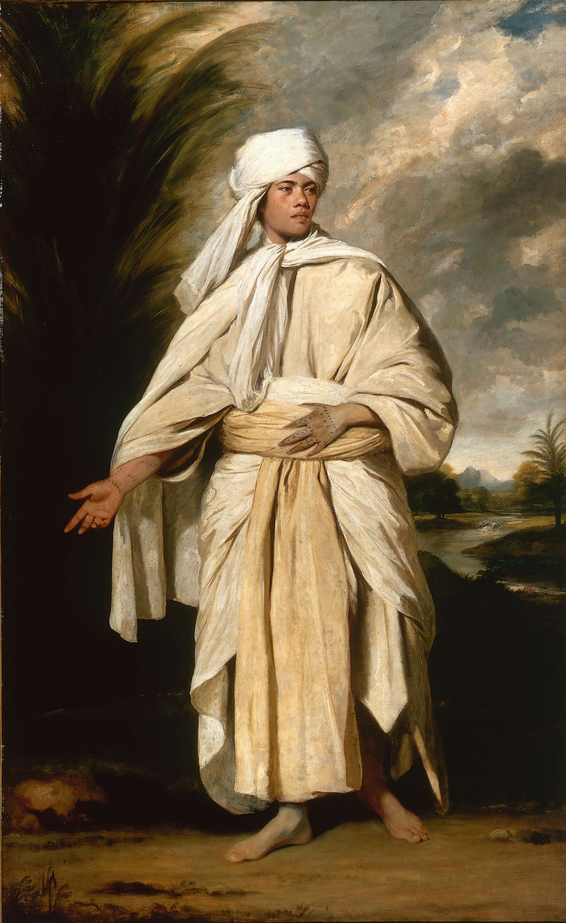 Joshua Reynolds, Portrait of Omai (around 1776) Wikimedia Commons